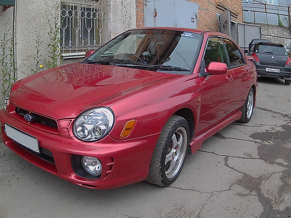 Subaru Impreza 2001 — увеличение мощности и Euro2
